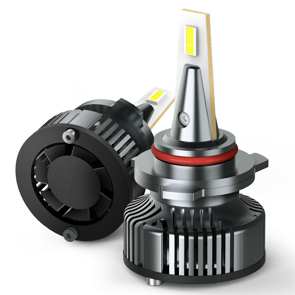 AUXITO 9012 HIR2 LED Headlight Bulbs Kit 6500K High Low Beam Super Bright White