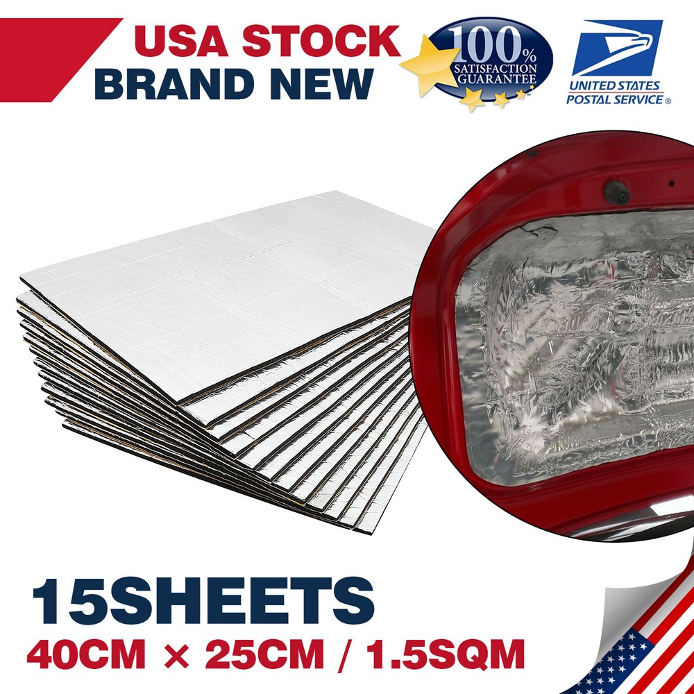 40cm*25cm Sound Deadener Car Heat Shield Insulation Noise Killer Material Mat