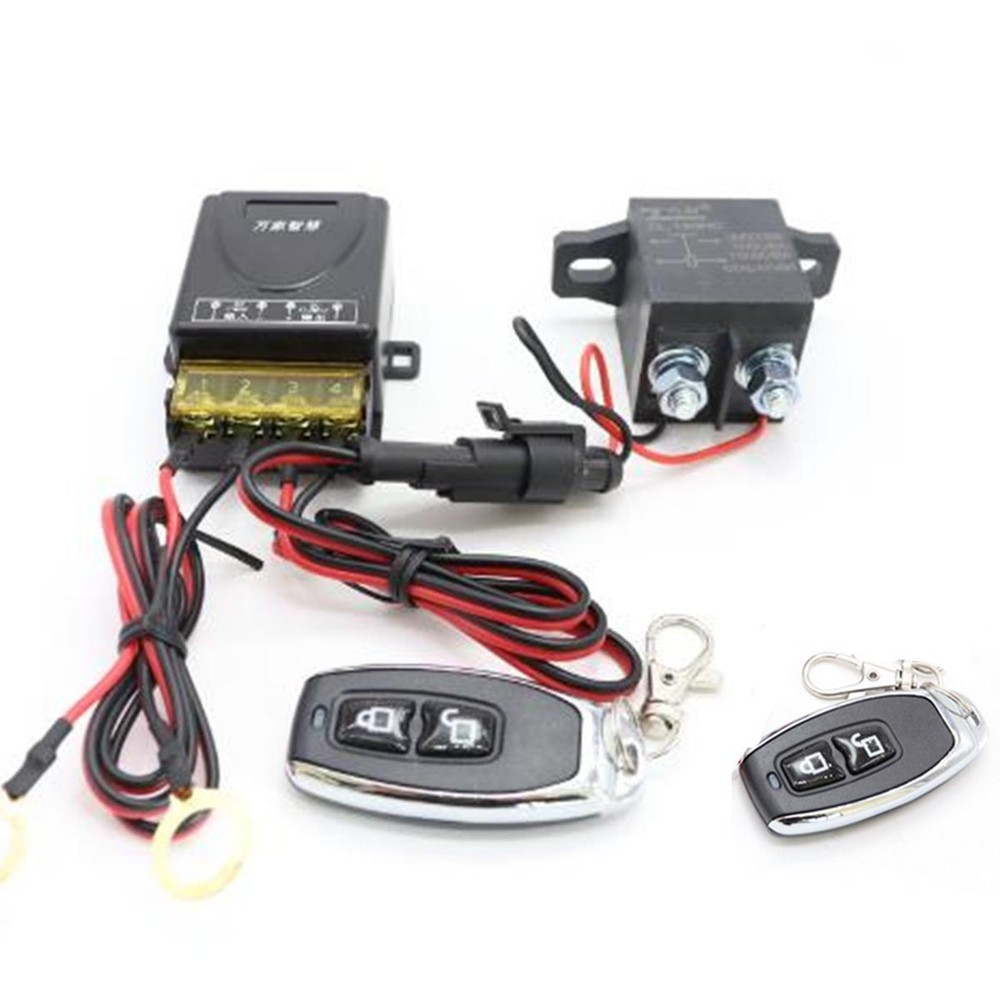 Wireless Control 12V Car Battery Isolator Disconnect Cut Off Power Kill Switch