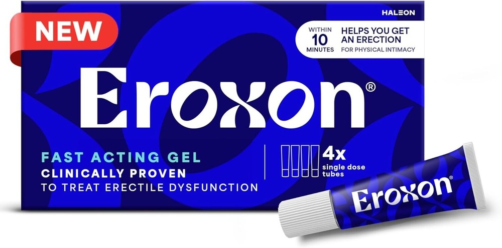 Eroxon StimGel Treatment Gel for Erectile Dysfunction - Helps You Get an Erec...