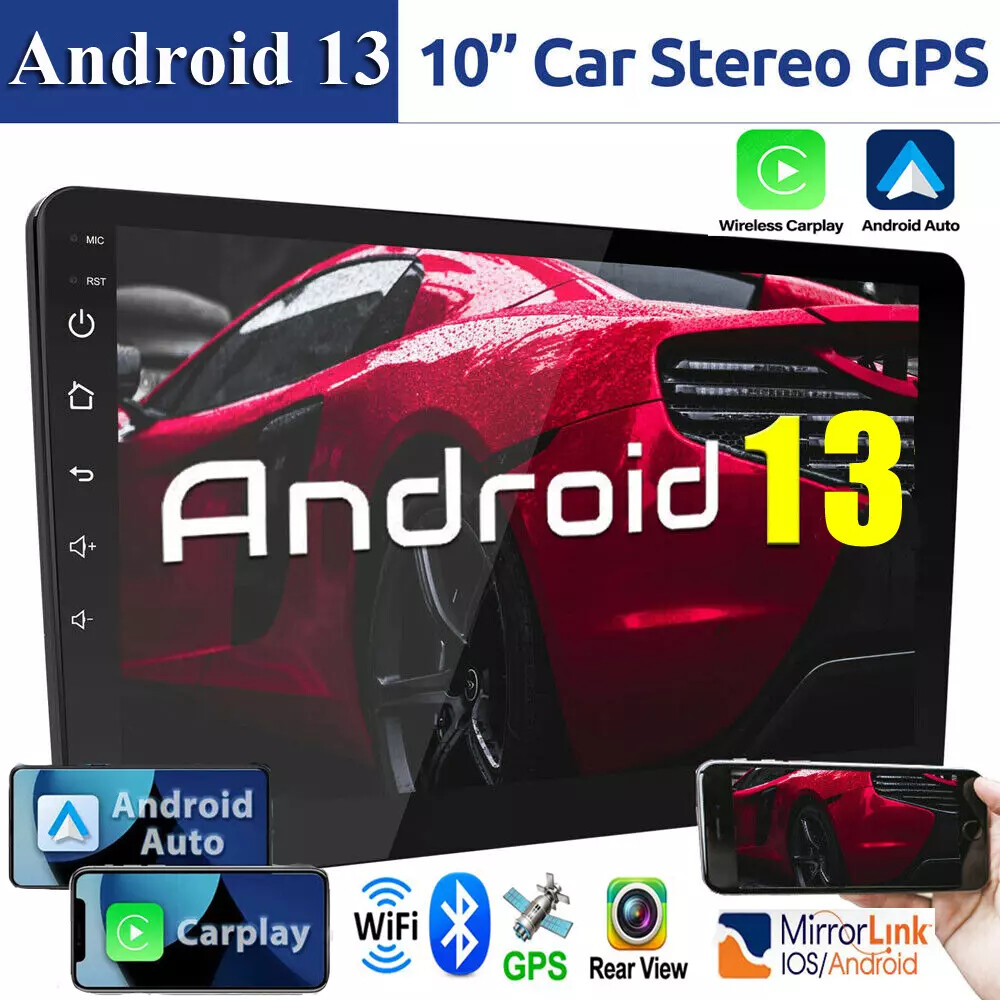 Car Stereo Radio Auto Carplay Android 13 10.1