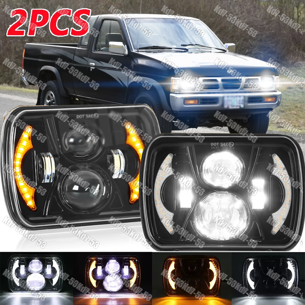 2Pcs For Nissan D21 Pickup 1986-94 5x7 7x6