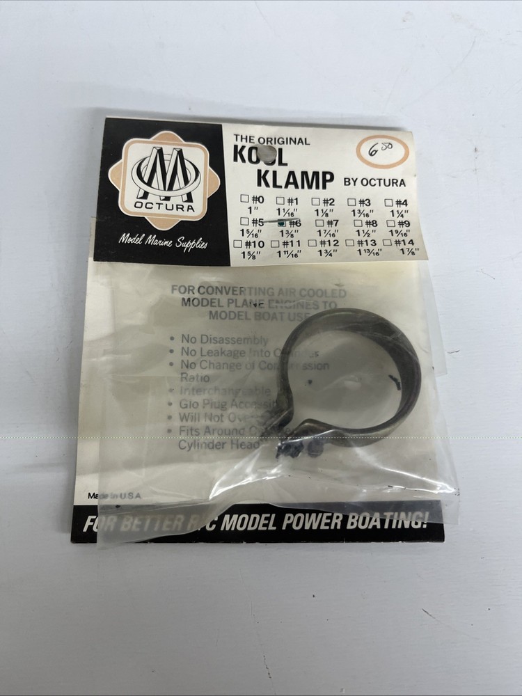 Octura Kool Klamp #6 1-3/8