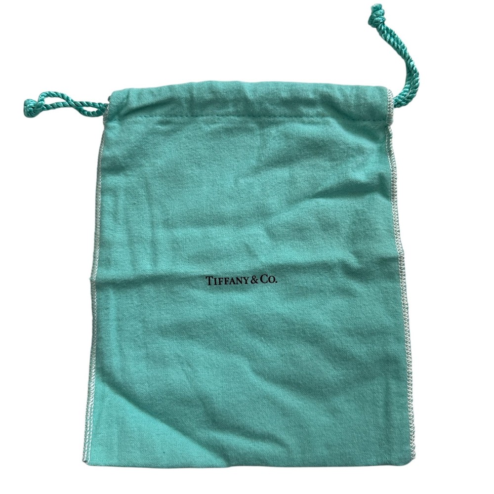 Tiffany & Co Large 7x8.5 Inch Anti-Tarnish Drawstring Storage Pouch