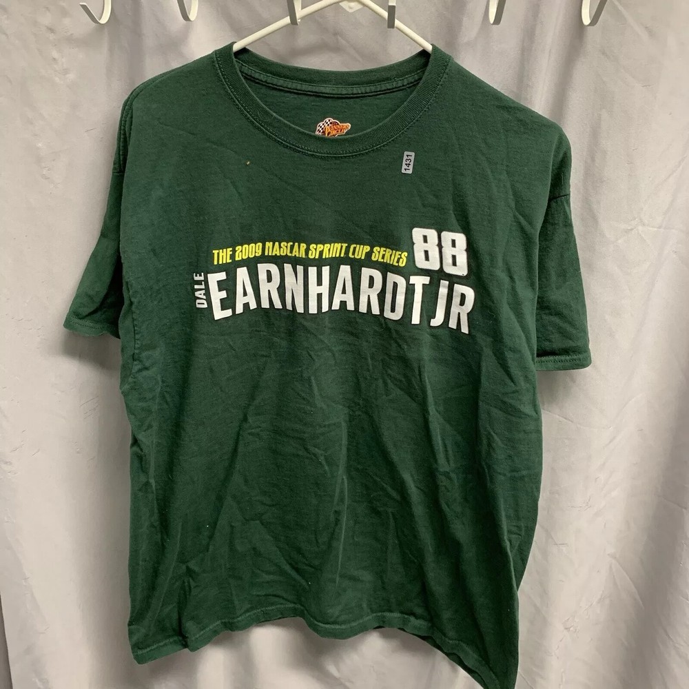 Dale Earnhardt Jr Shirt Adult Extra Large Green Short Sleeve #88 2009 Men’s