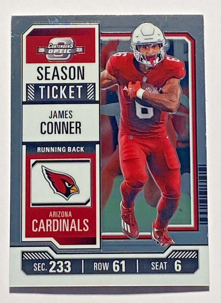 2023 Panini Contenders Optic Football #1 JAMES CONNER CARDINALS