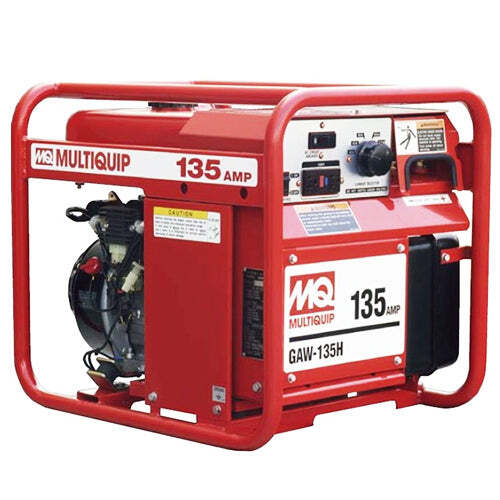 Multiquip GAW135HNC 135-Amp 5.5-Hp 1.5kW Gas Powered Welding Generator -49 State