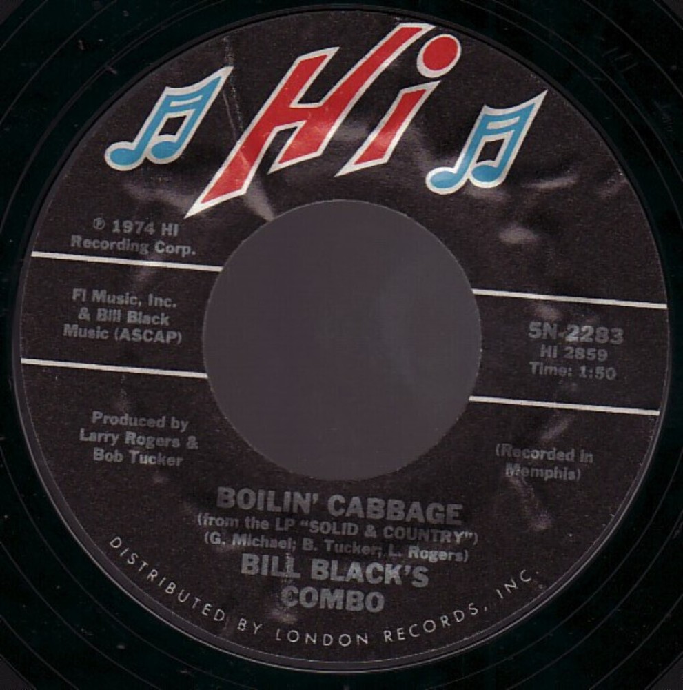 Bill Black's Combo - Boilin' Cabbage / Truck Stop (7