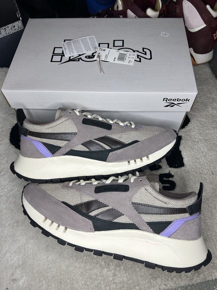 Reebok ASAP Nast x Classic Leather Legacy Sneakers Size 11.5 in Sandy Taupe