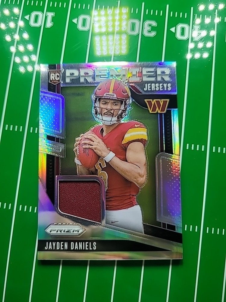 2024 Prizm Jayden Daniel's 💥 Premier 💥 Jerseys 💥 Silver 💥 Prizm 🔥💰🏈