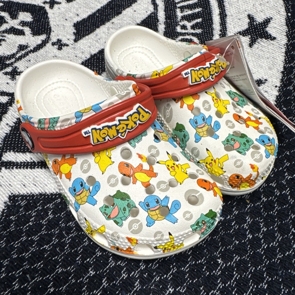 crocs pokemon C10 Limited Edition Fast Shipping