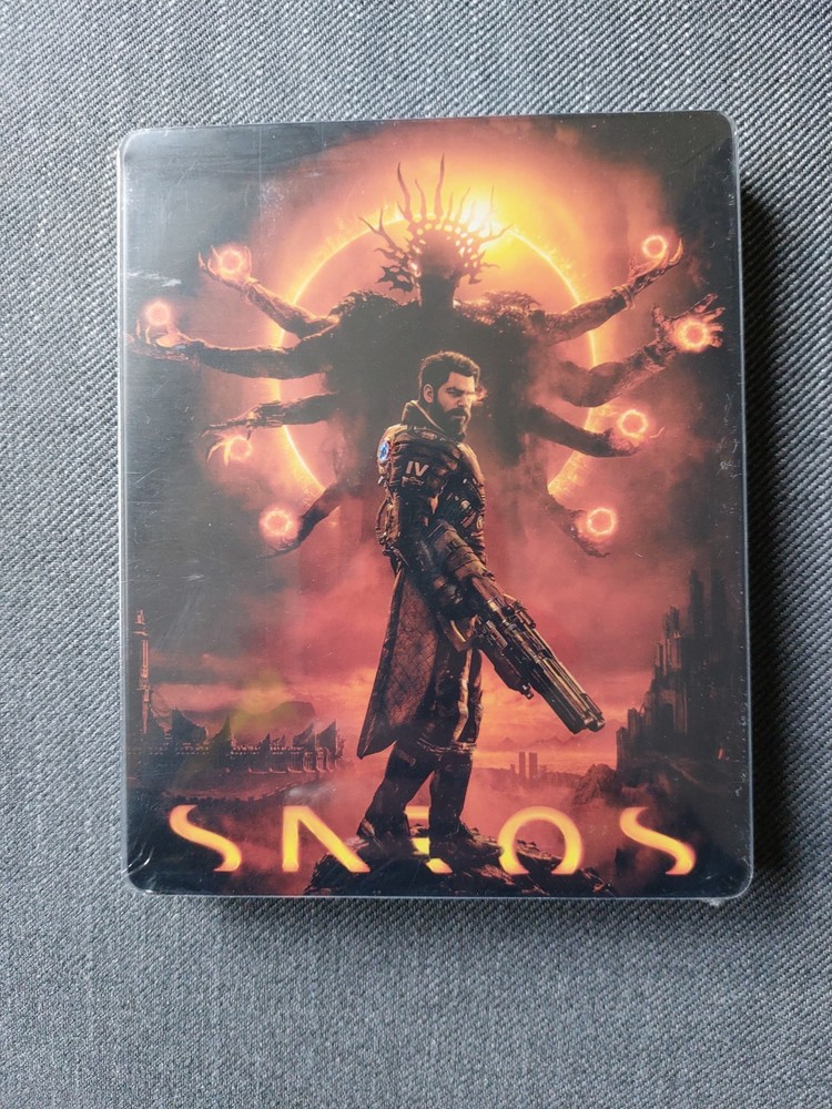 PS5 Saros Exclusive Pre Order Steelbook Edition (Discless) (New & Boxed)