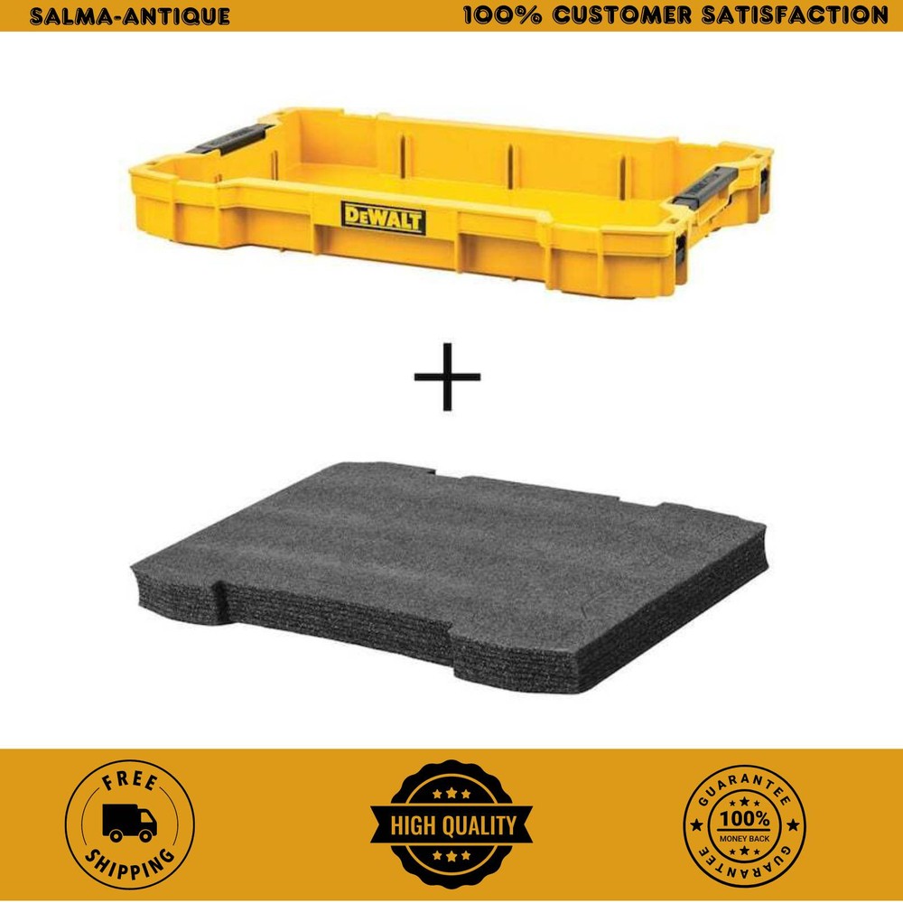 TOUGHSYSTEM 2.0 Shallow Tool Tray and TOUGHSYSTEM 2.0 Shallow Foam Tool Drawer