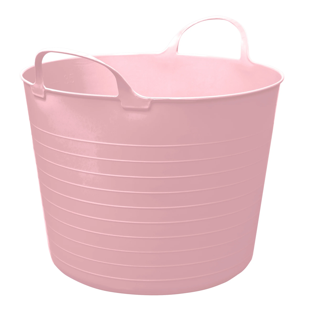 Pink Flex Storage Bin - Durable & Stylish Organizer  