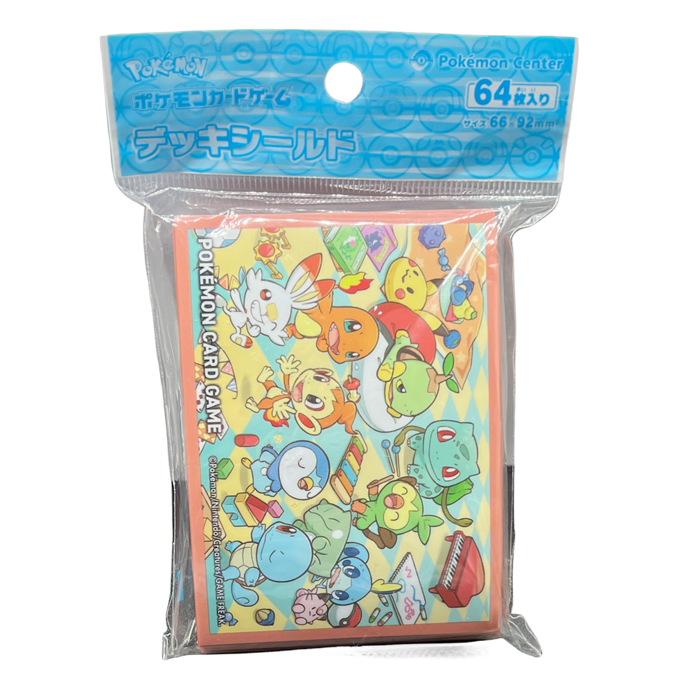 Pokemon Playroom Card Sleeves 64ct Pokémon Center Japan US SELLER