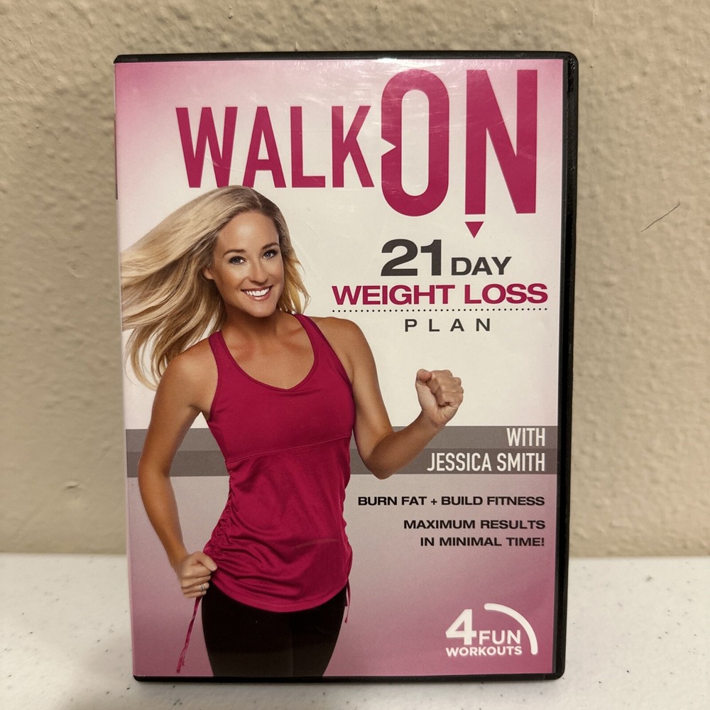 Walk On 21 Day Weight Loss Plan with Jessica Smith - 4 Workouts / 2 Discs (DVD)