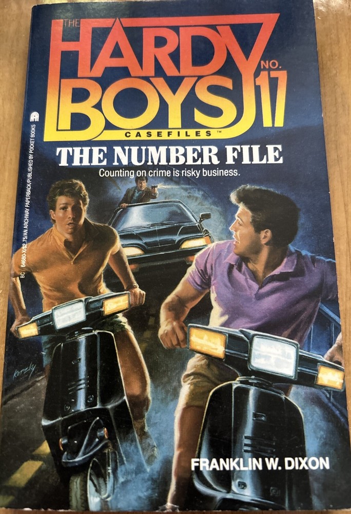 Hardy Boys Casefiles 17 The Number File By Franklin W Dixon