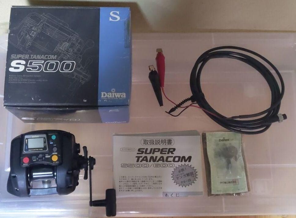Daiwa SUPER TANACOM S 500 Auto Jigging Electric Reel Big Game from JAPAN