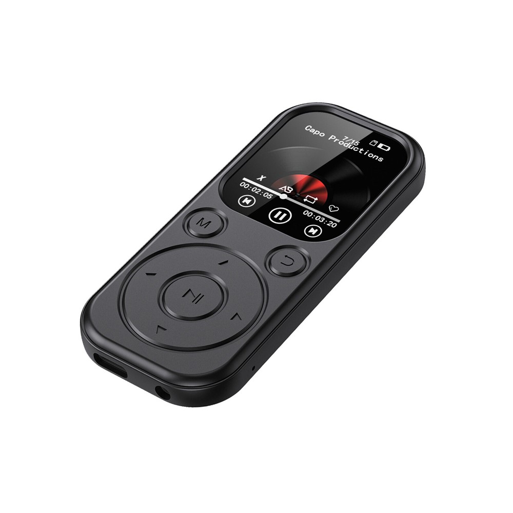 32GB Portable Bluetooth 5.4 HiFi MP3 Player MP4 Media FM Radio Audio Recorder