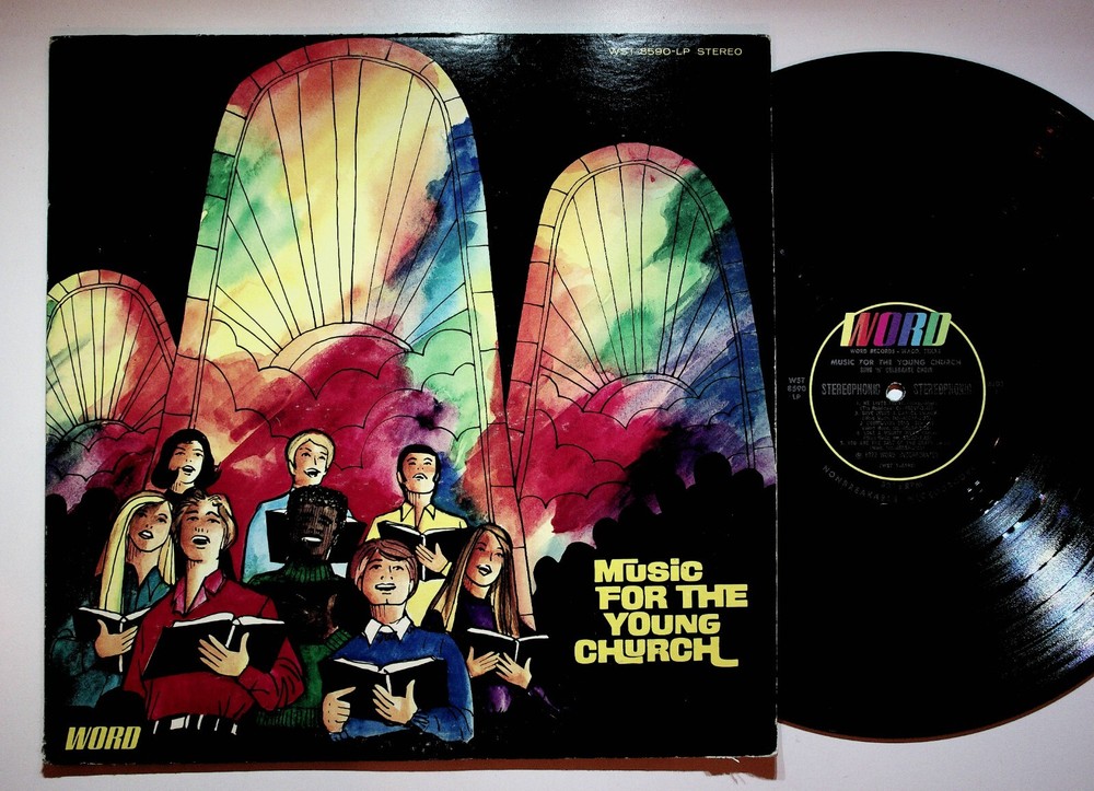 1972 Music For The Young Church Christian Gospel Choir Vinyl LP Record VG+