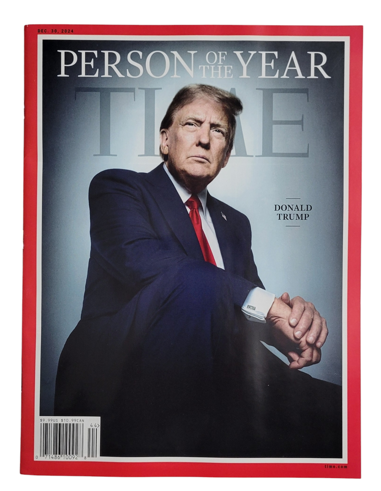 DONALD TRUMP Time Magazine December 30, 2024 PERSON OF THE YEAR - Fast Shipping!