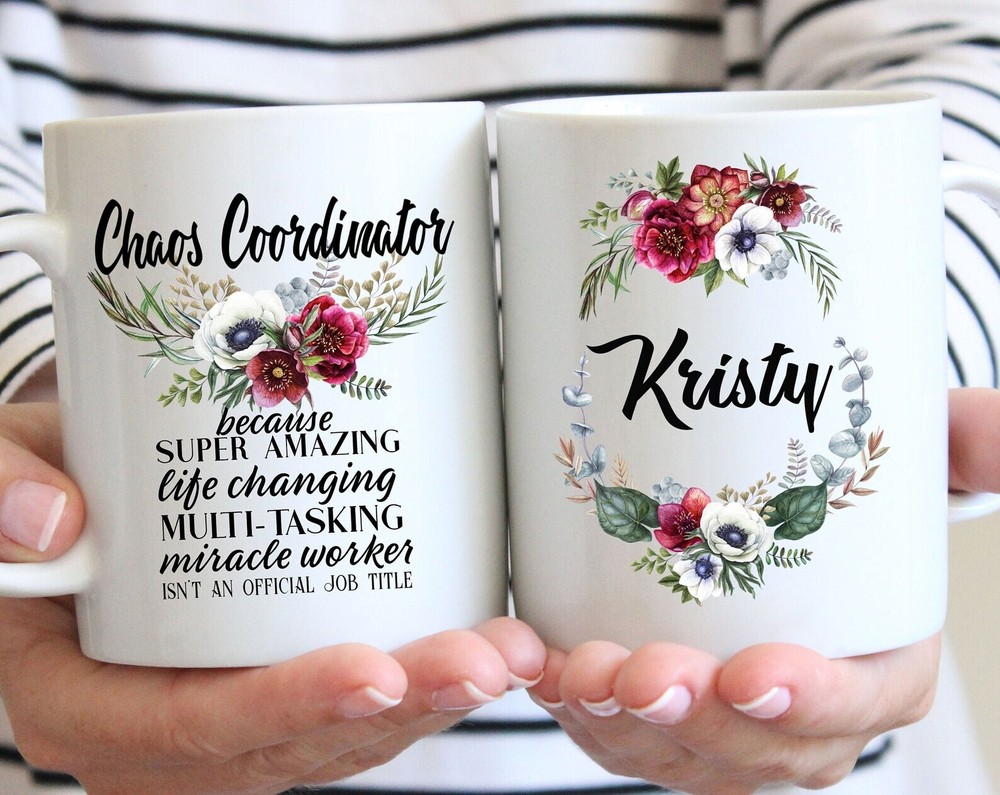 Personalized Chaos Coordinator Gift For Women L Retirement Thank You