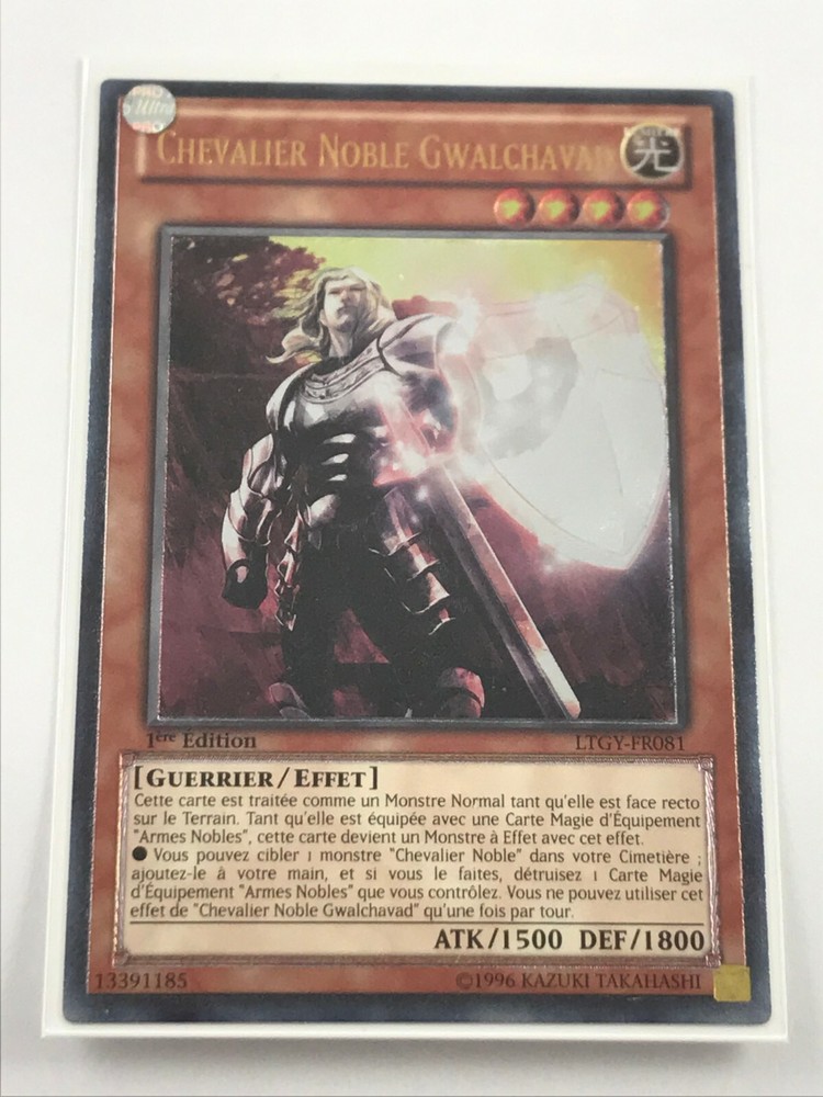 Yu-Gi-Oh Noble Knight Gwalchavad LTGY-FR081 New Trading Card