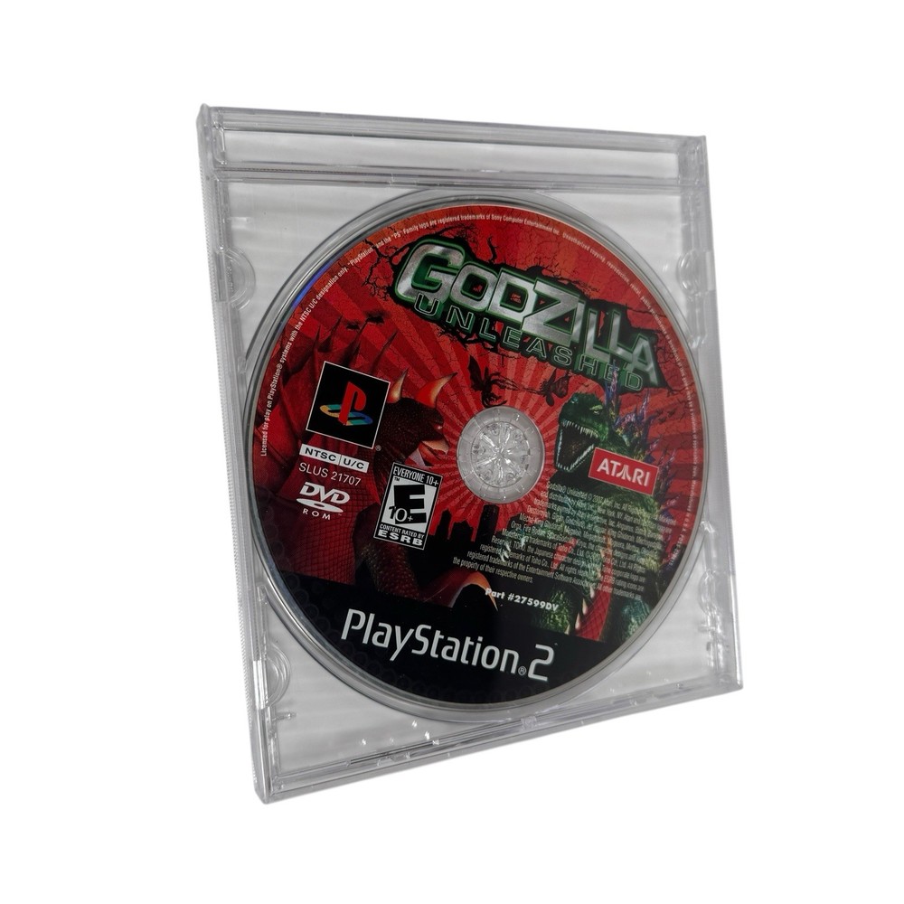 Godzilla Unleashed PS2 2007 Game Disc Only
