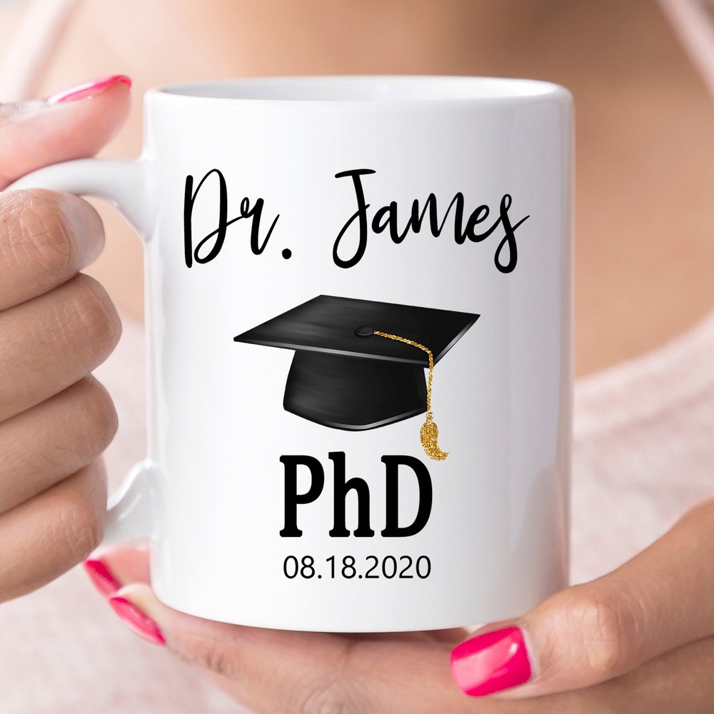 Phd Mug Phd Grad Gift Doctor Mug New Doctor Gift Doctorate Graduation Doctorate
