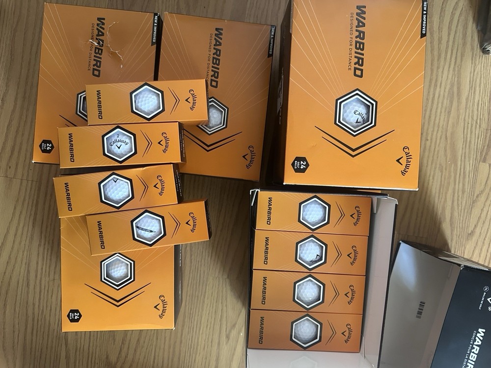 Callaway Warbird Golf Balls 2023 White 24-Pack