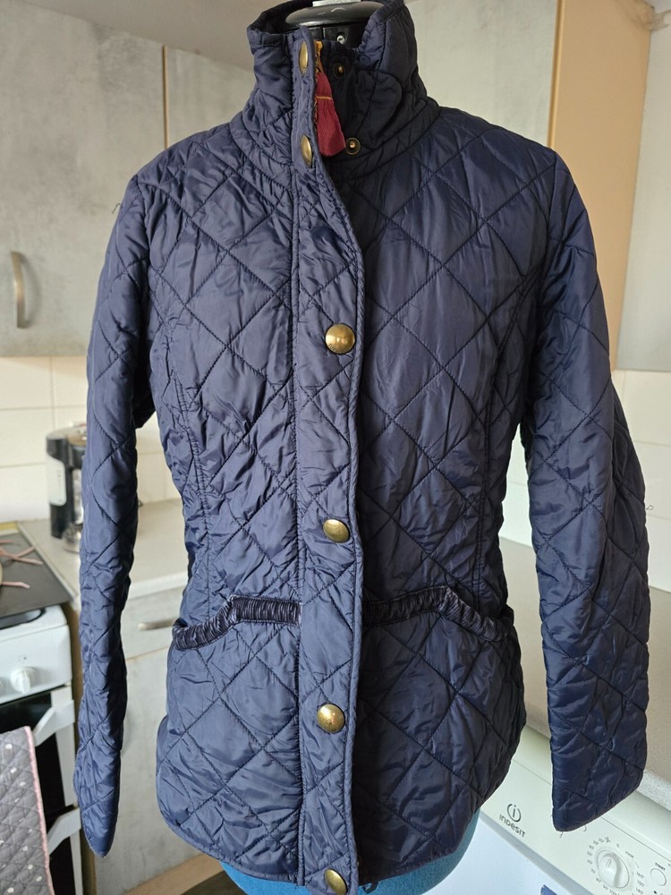 JOULES MOREDALE MARNAVY QUILTED JACKET UK 12