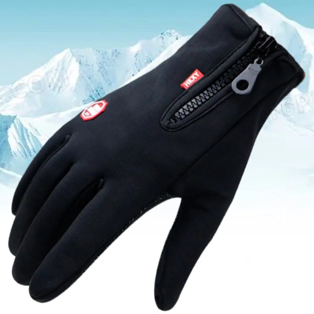 Winter Warm Cycling Gloves Bicycle Waterproof Warm Touchscreen Full Finger Glove