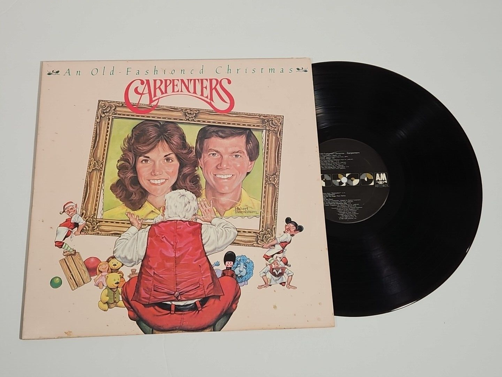 Carpenters An Old Fashioned Christmas Vinyl LP 1984 A&M Records SP 5172 EX/VG