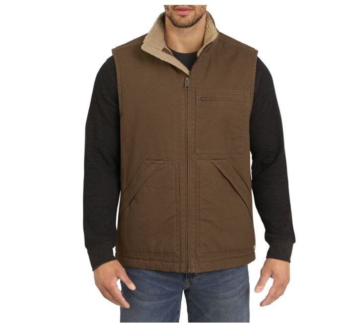 Lee Men's Workwear Warmth | Interior And Exterior Pockets, Chest Pocket vest S