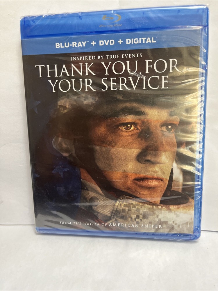 Thank You for Your Service 2017 DVD Brand New Sealed