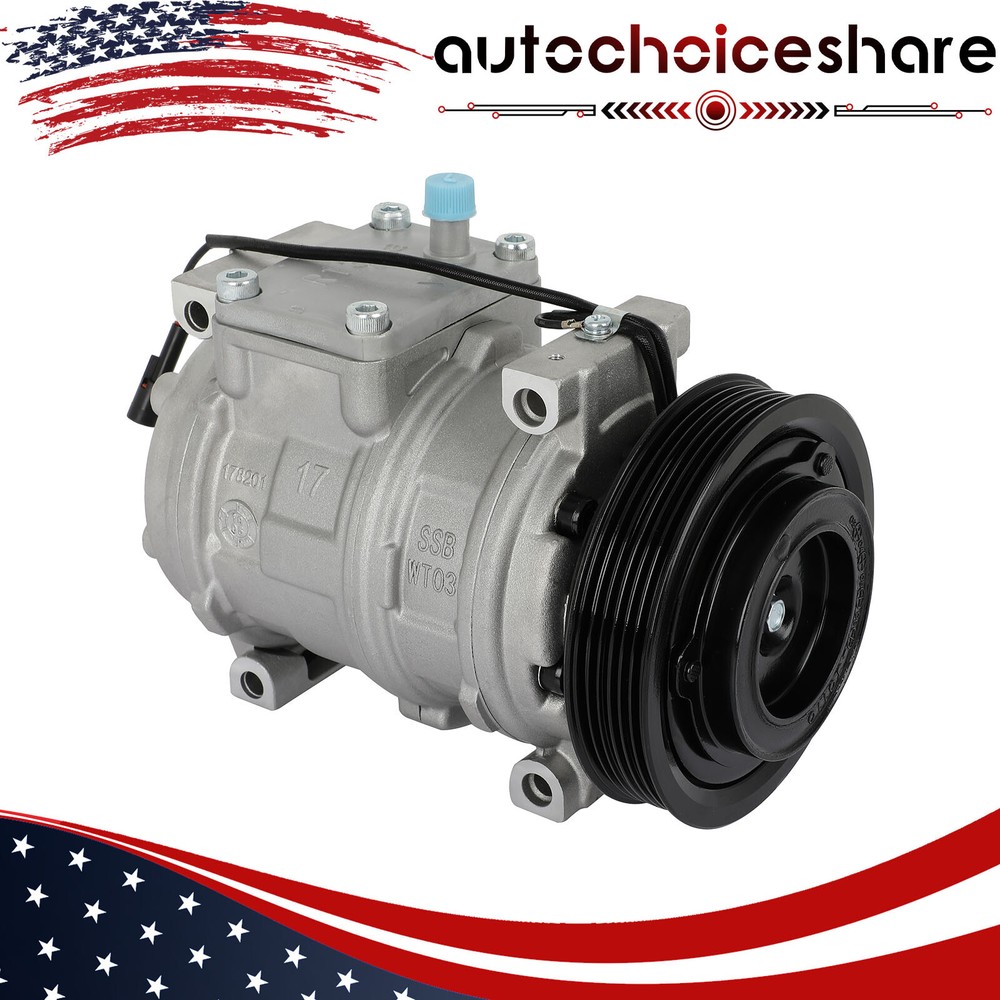 1993-1998 Jeep Grand Cherokee 1999 Wrangler AC Compressor with Clutch