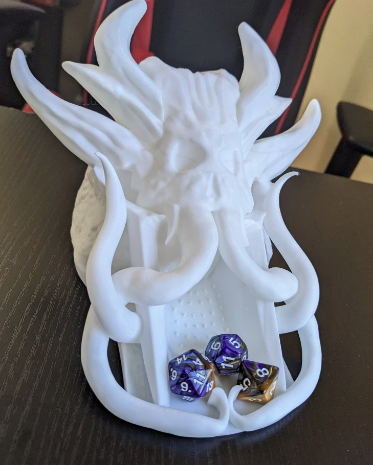 Illithid Baldurs Gate 3 Dice tower