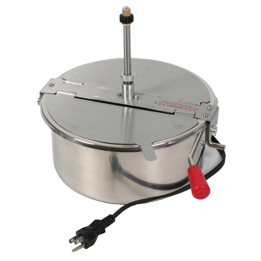 12 Oz 1350W Popcorn Machine Replacement Kettle with Lid