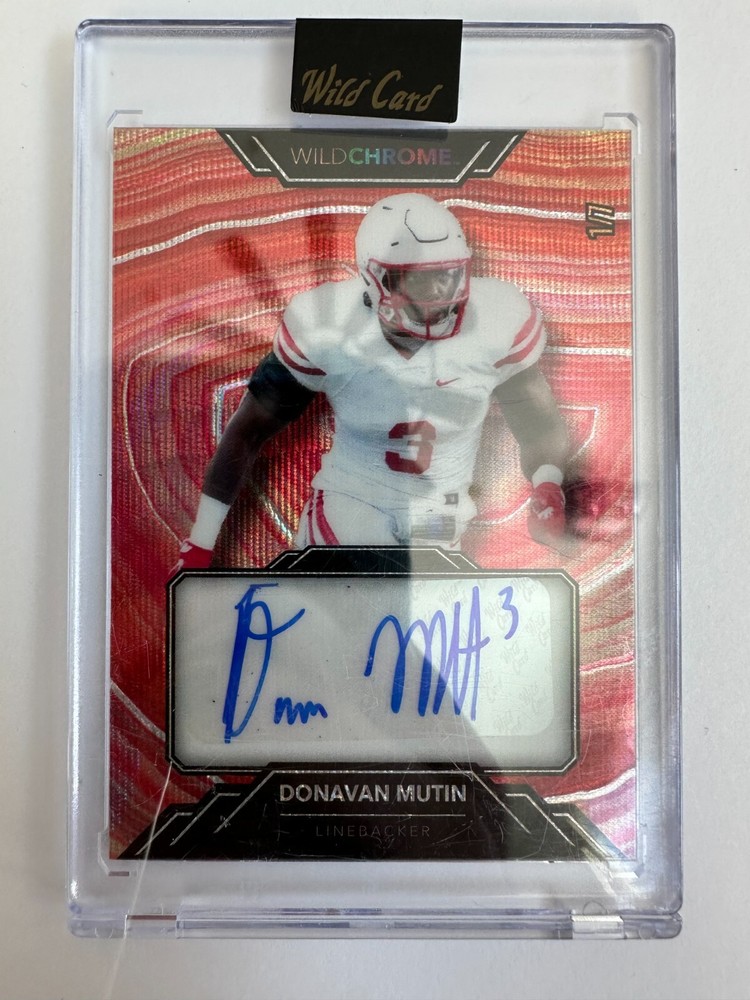 2023 Wild Card WildChrome - Donavan Mutin Auto 1/7