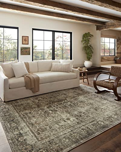 Joanna Gaines Magnolia Home Sinclair 7ft6in Pebble Taupe Area Rug  