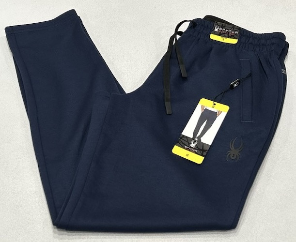 Spyder Active Men’s Blue Drawstring Straight Leg Pants Size S