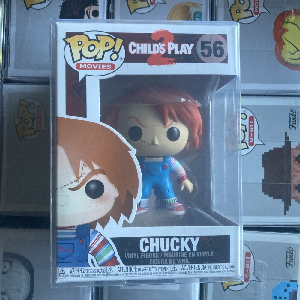 Funko Pop!  Chucky  Figure #56  *INCLUDES PROTECTOR*       ~FAST SHIPPING~