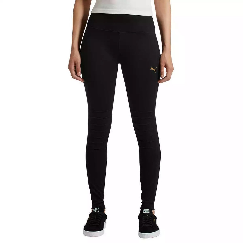 Puma Women's Moto Moisture wicking Lightweight Leggings