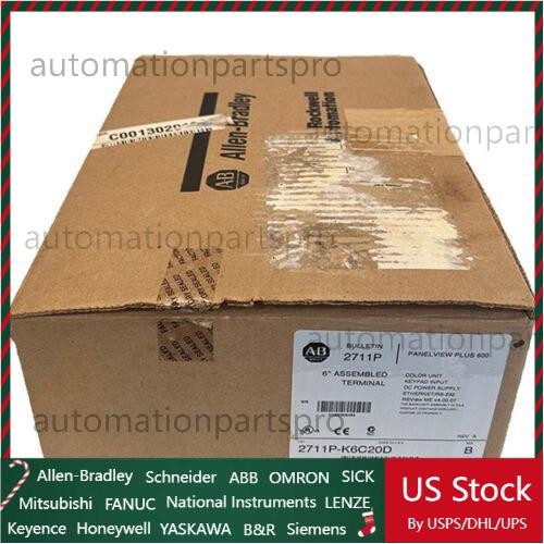 NEW Allen-Bradley 2711P-K6C20D PanelView Plus Terminal 2711PK6C20D free shipping