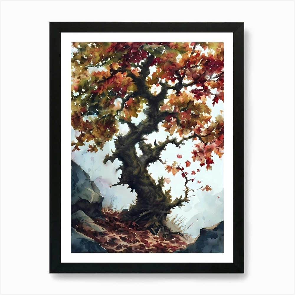 Tree of Life 77 Framed Canvas Wall Art Print Poster Picture  