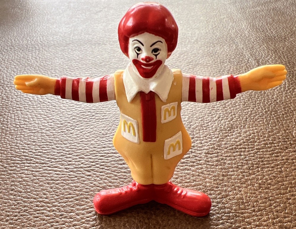 McDONALD'S 1995 HALLOWEEN RONALD McDONALD FIGURE TOY 3”