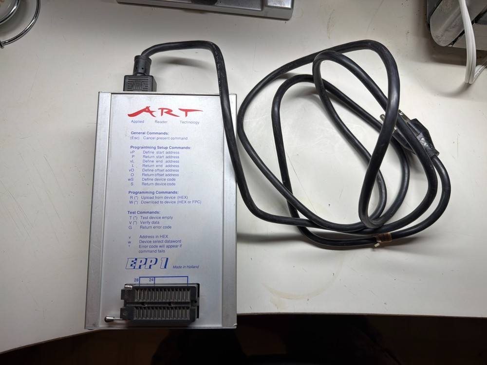 ART EPP1 EEPROM/EPROM Programmer – Untested Vintage Chip Reader