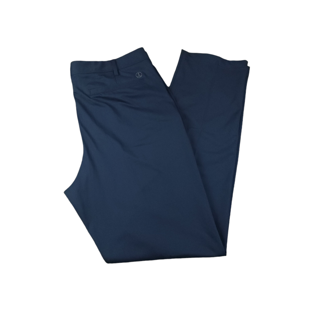 Pantalones Lands End 38T Para Hombre Rendimiento Golf Ajuste Tradicional Flex Techwear Azul Marino