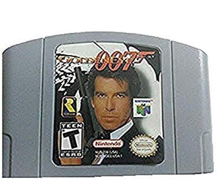 Nintendo 64 N64 GoldenEye 007 Game Cartridge US Version