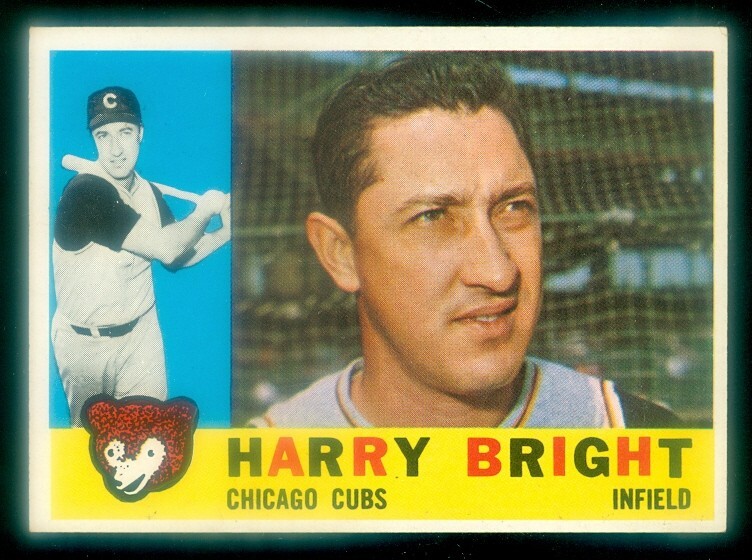 1960 TOPPS #277 HARRY BRIGHT EXMT